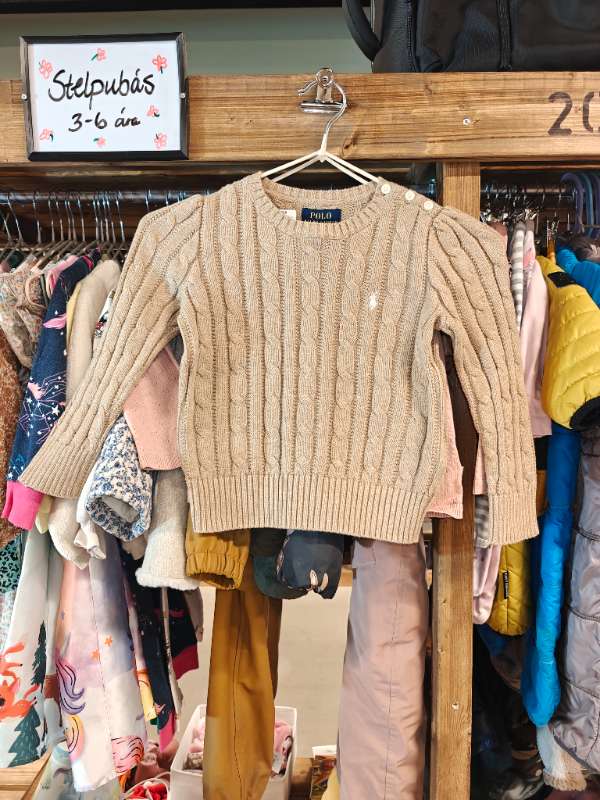 Ralph Lauren peysa brún