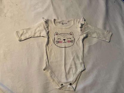 Tiny One samfella hvít str. 56