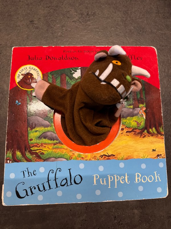The gruffalo puppet